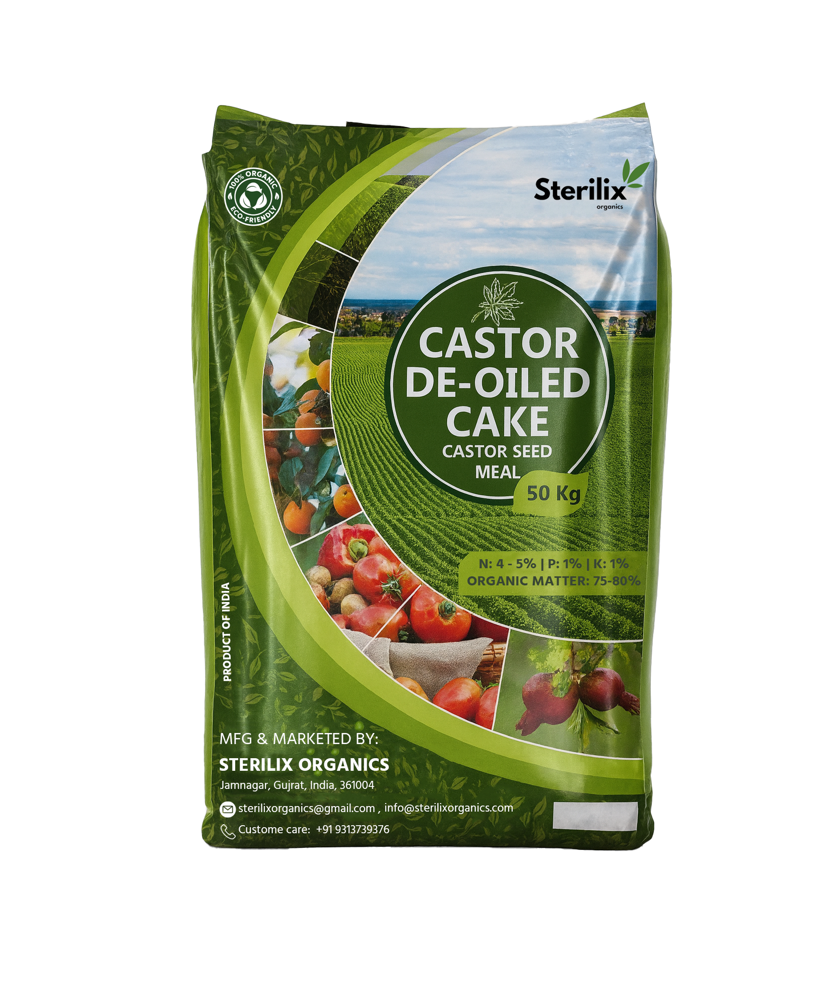 Castor De-Oiled Cake